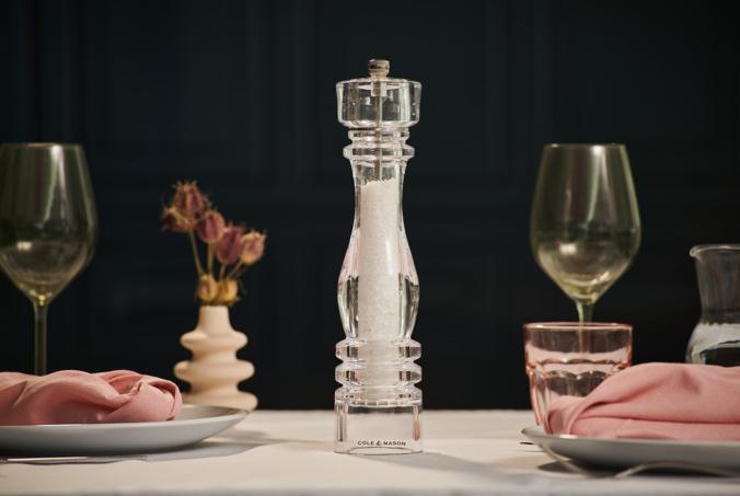 Produktbild Cole & Mason Cole&Mason Salzmühle London 30 cm, Transparent, Materialtyp: Metall (Salz)