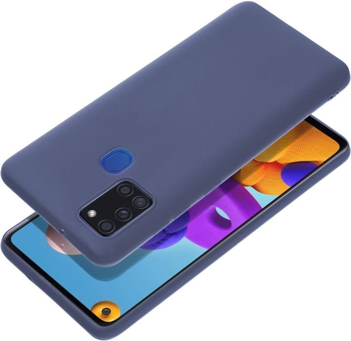 Produktbild Back panel cover OEM MATT case for SAMSUNG A21S blue (Samsung Galaxy A21s)