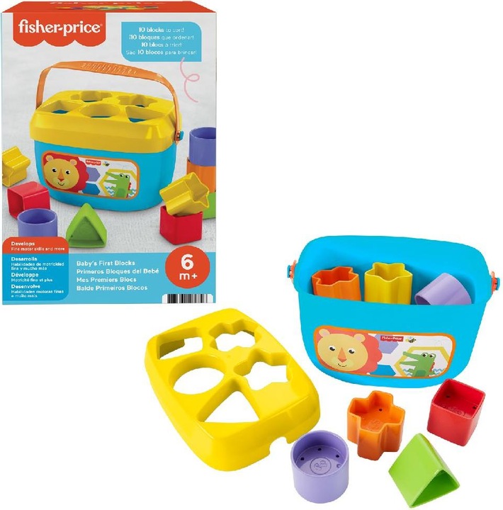 Image du produit Fisher-Price Les premières briques de construction de bébé