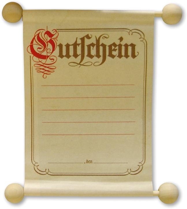 Rnk Gutschein im traditionellen Stil, DIN A5 (130 g/m², A5)