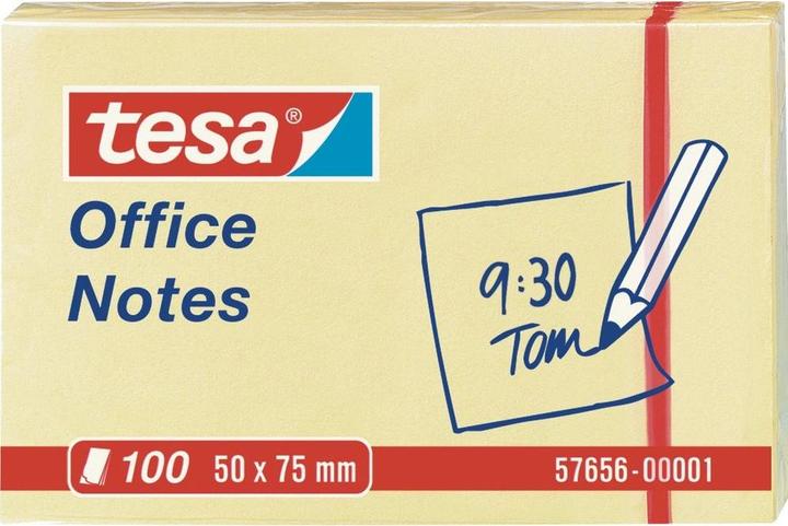 Image du produit tesa Feuilles de notes, notes adhésives (75 x 50 mm)