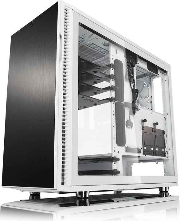 Actual product image Fractal Define R6 TG Side Panel - White
