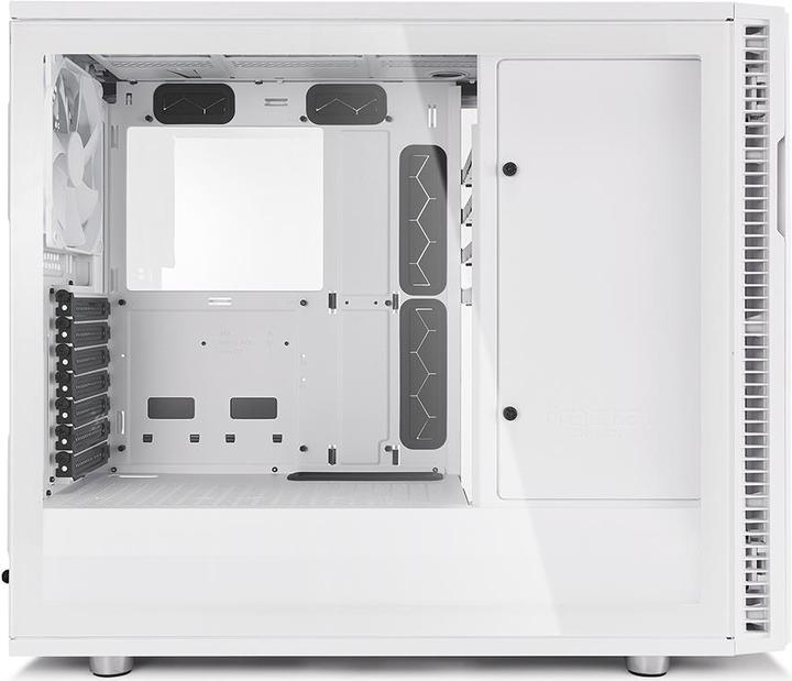 Actual product image Fractal Define R6 TG Side Panel - White