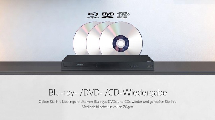 Produktbild LG Ubk80 (Blu-ray Player)