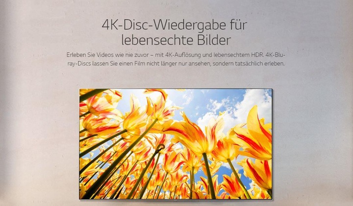 Produktbild LG Ubk80 (Blu-ray Player)