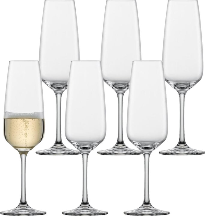 Schott Zwiesel Taste Sektgläser (28.30 cl, 6 Gläser, Sektgläser)