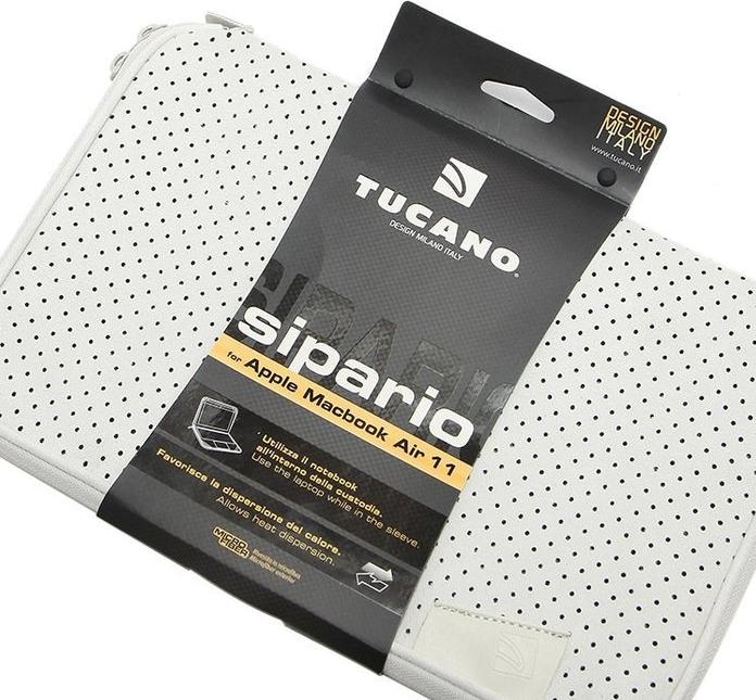 Produktbild Tucano Sleeve Sipario für MacBook Air 11.6" Weiss (11", Apple)
