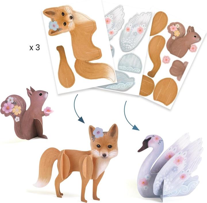 Immagine prodotto Djeco Kreativset Tierwelt