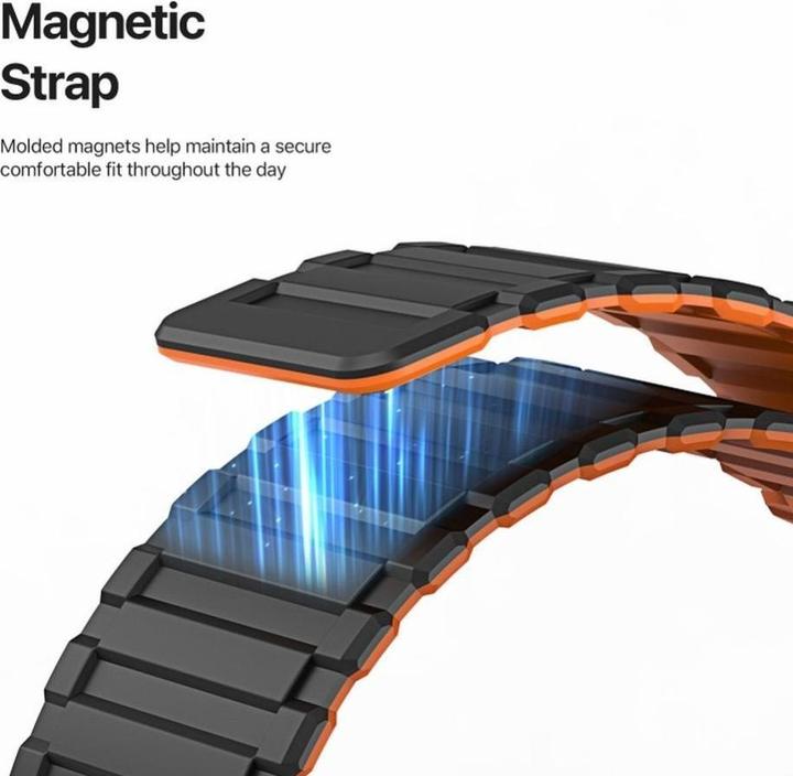 Produktbild Dux Ducis KJ Armband (42 mm, 44 mm, 45 mm, 49 mm, Silikon, Magnet)
