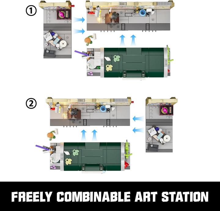 Produktbild Lumibricks Graffiti-Bushaltestelle