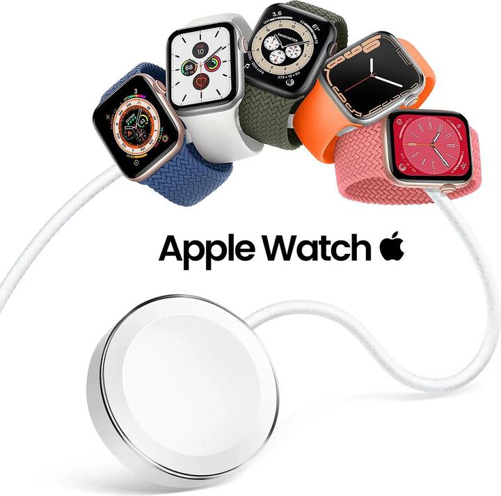 Produktbild EKO Magnetisches Ladekabel für Apple Watch an USB-C 1m