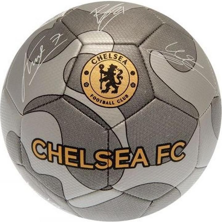 Produktbild Chelsea FC Synthetischer Stoff Fussball mit Unterschriften (5)