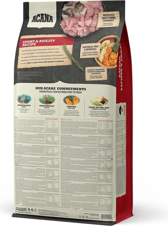 Actual product image Acana Sport & Agility (Adult, 17000 g)