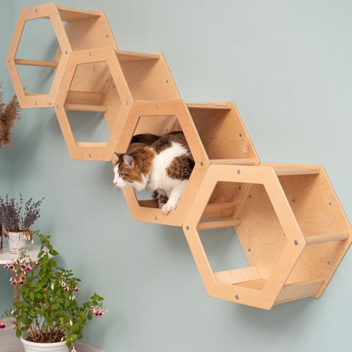 Actual product image Wowhelperco 4 honeycombs (Nature)