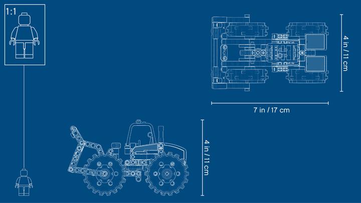Actual product image LEGO Compactor (42071, LEGO Technic)