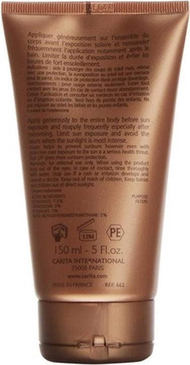 Actual product image Carita Paris Lait Solaire Corps Hydratant Protec SPF20 (Suntan cream, SPF 20, 150 ml)