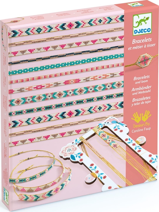 Actual product image Djeco Bead Weaving Bracelets