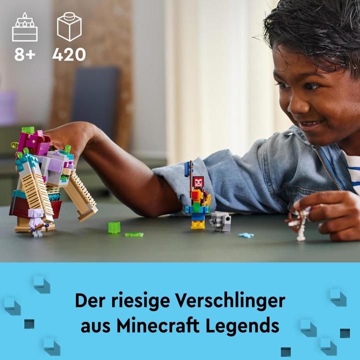 Immagine prodotto LEGO 21257 La resa dei conti con il Divoratore (21257, LEGO Minecraft)