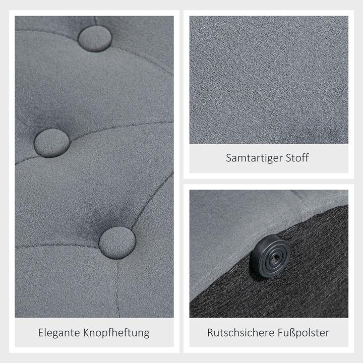 Produktbild Homcom Ottomane mit Stauraum