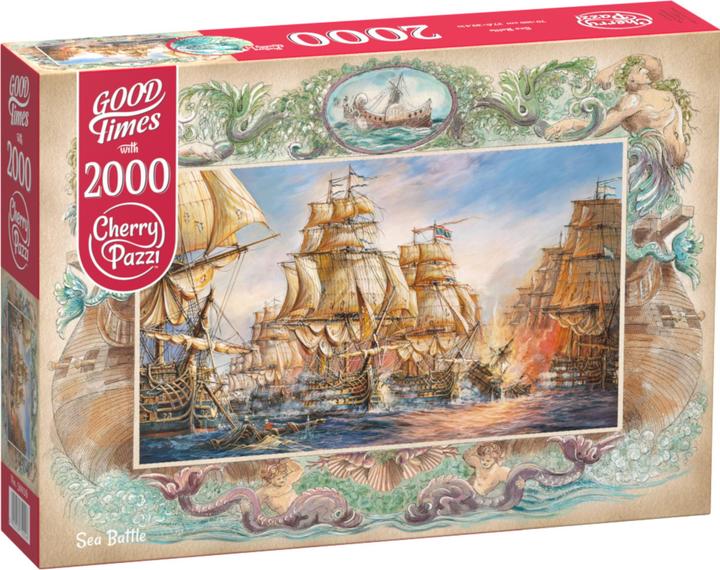 Cherry Pazzi Puzzle Bataille navale 2000 pièces (2000 pièces)