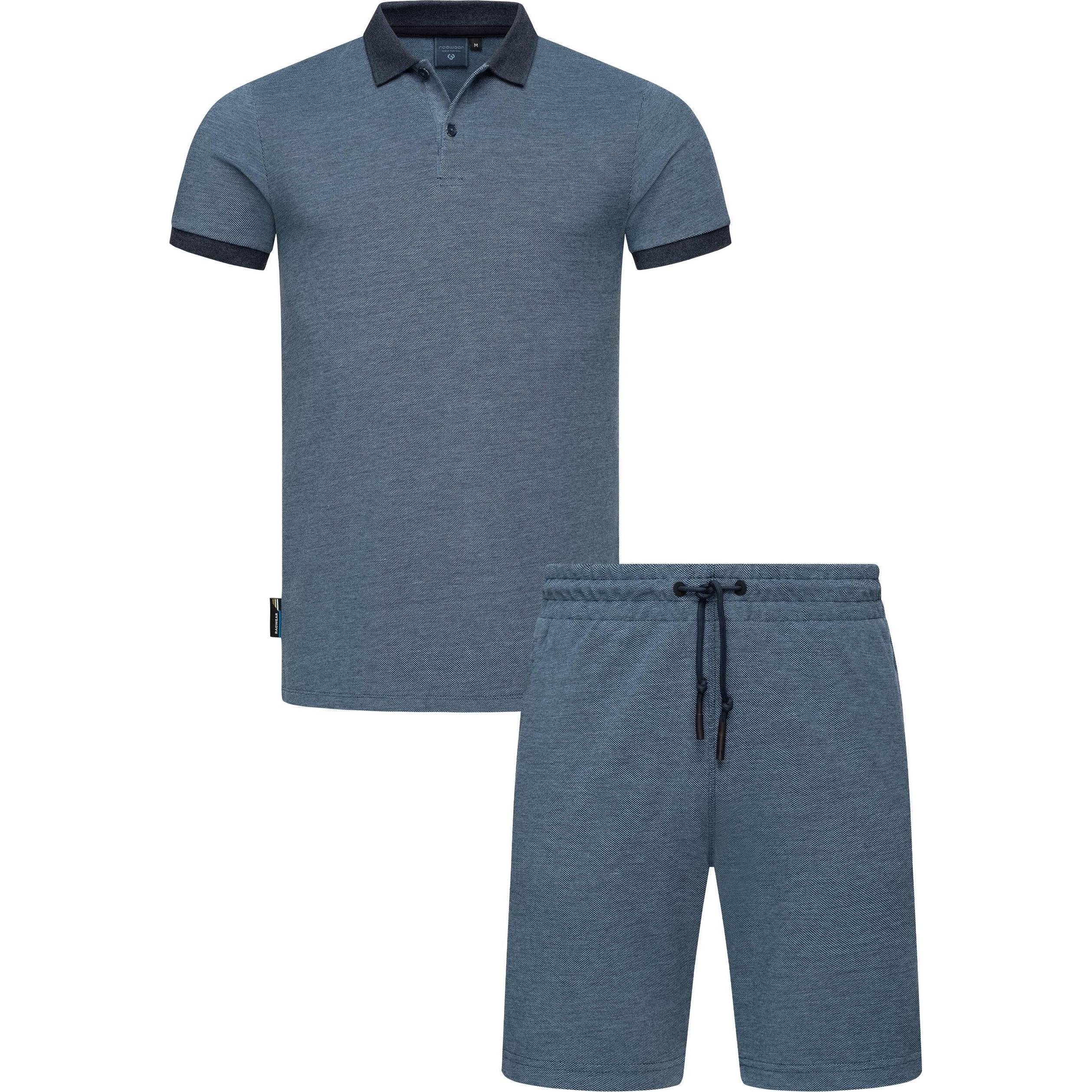Ragwear, Herren, Pyjama, Set Porpi, Blau, (XXL)
