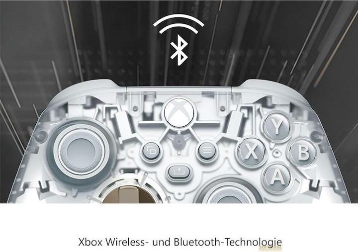 Actual product image Microsoft Xbox Wireless Controller - Ghost Cipher (Special Edition) (PC, Xbox Series X, Xbox Series S, Android, iOS)