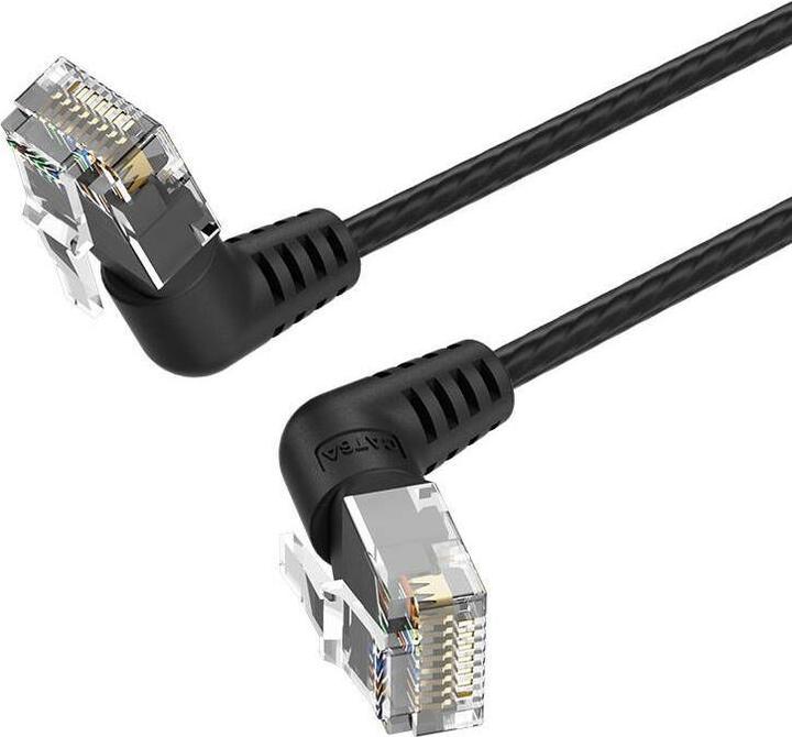 Produktbild Vention Network cable, Ethernet RJ45, Cat.6, UTP, 5m (black) (UTP, CAT6, 5 m)