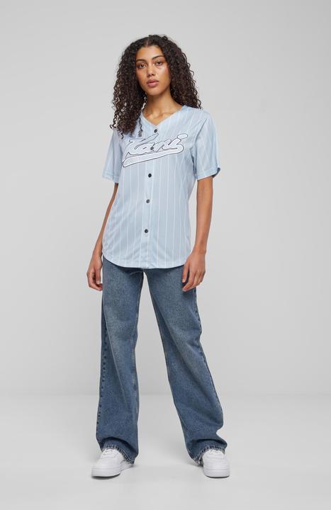 Produktbild Karl Kani KW233-035-2 KK Varsity Pinstripe Baseball Shirt (L)
