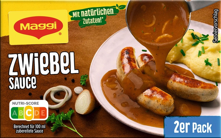 Produktbild Maggi Zwiebelsauce 2er Multipack, ergibt 500ml (52 g)