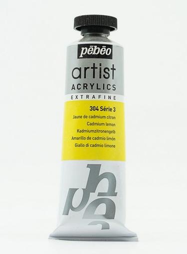 Produktbild Pebeo Artist Acrylics Extrafein Acrylfarben (Kadmiumzitronengelb, 37 ml)