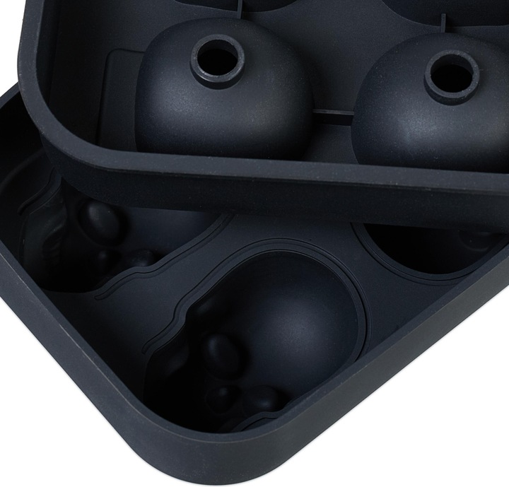 Image du produit Relaxdays 2x moule à glaçons tête de mort