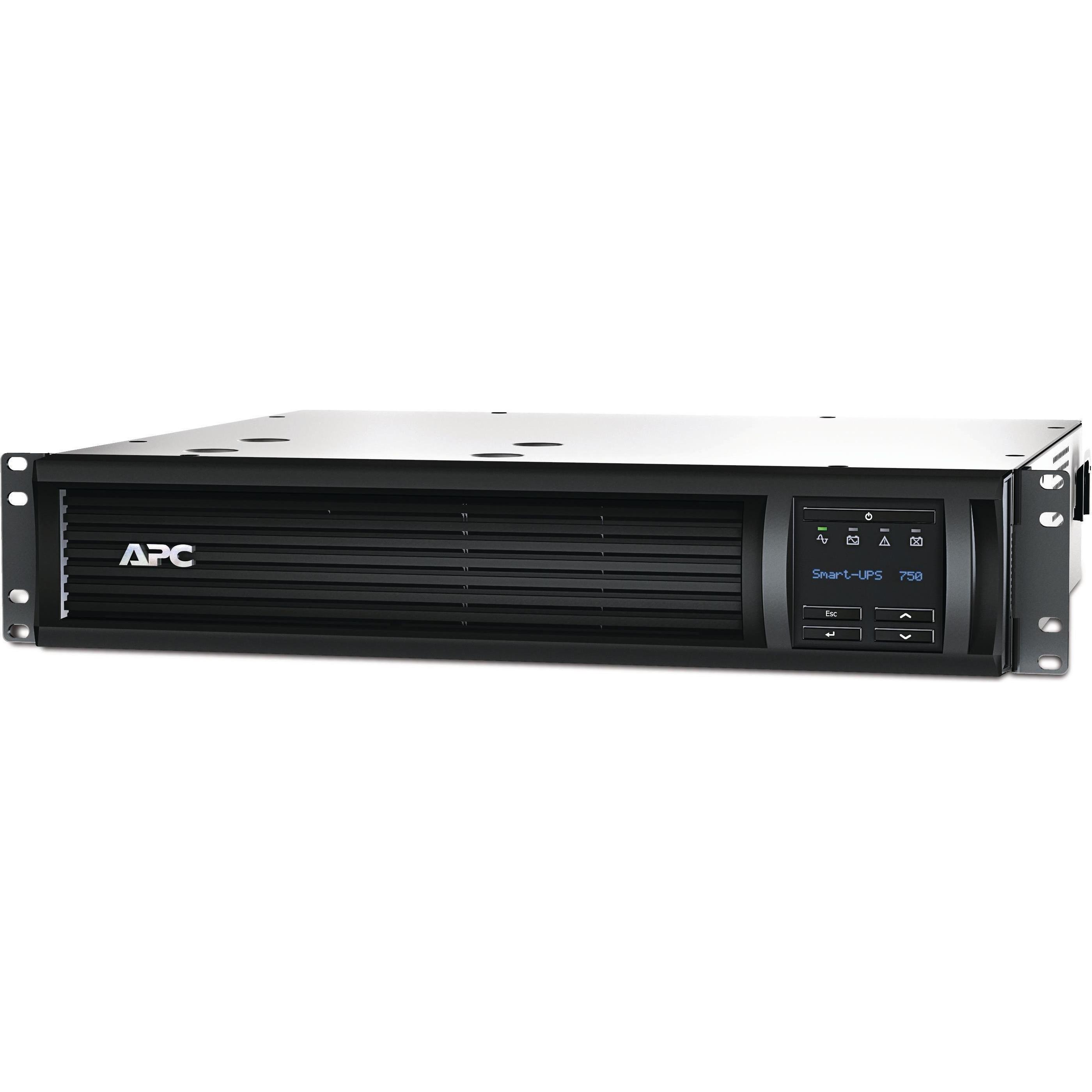 APC SMT750RMI2UC Smart-UPS (750 VA, 500 W, Line-Interaktiv USV), USV