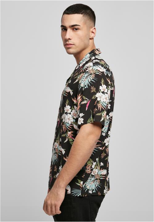 Produktbild Urban Classics Viscose AOP Resort Shirt (S)