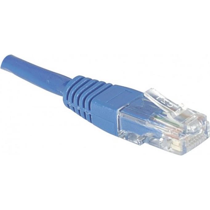 Thumbnail - Exertis Connect Patchkabel, CAT.6, U/UTP, ungeschirmt, Kupfer, blau, 20,0 m Patchkabel mit Rastnasenschutz (U/UTP, CAT6,...