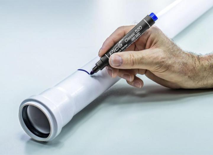 Actual product image Pica Marker (Blue / Blue, 4 mm, 10 x)