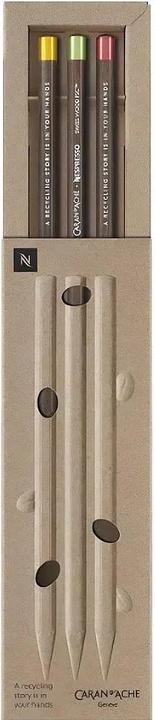 Produktbild Caran d'Ache Nespresso Swisswood (3 mm, HB, 3x)
