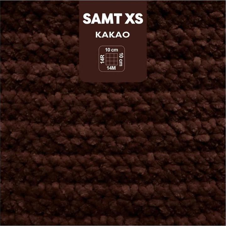 Actual product image Myboshi Yarn Chenille Velvet, Cocoa (90 m)