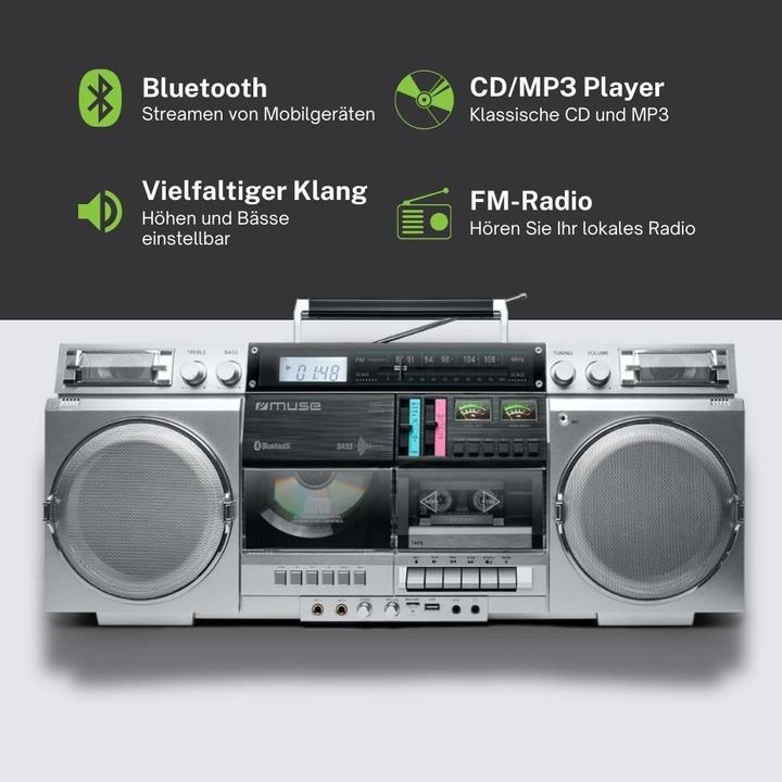 Actual product image Muse M-380 GBS (FM, Bluetooth)