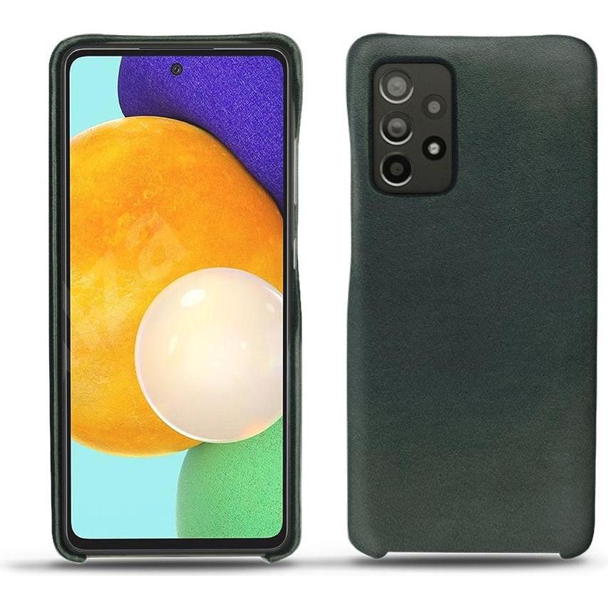 Noreve Lederschutzhülle (Samsung Galaxy A52), Smartphone Hülle, Blau