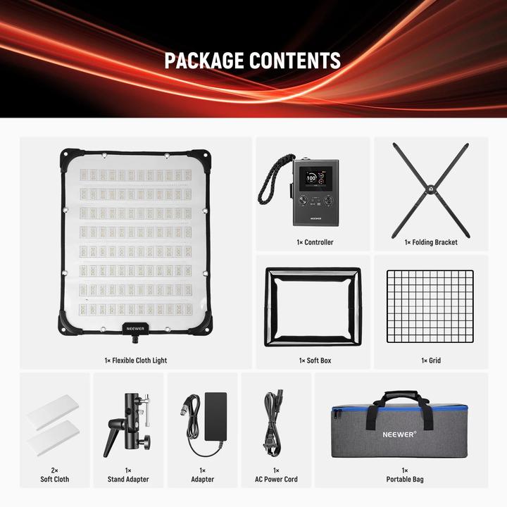 Produktbild Neewer FL100C 100W RGB Flexible LED Lighting Panel