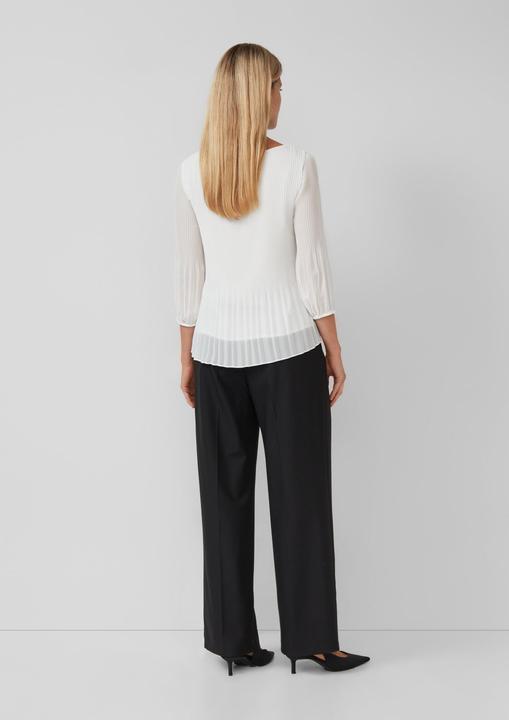 Immagine prodotto s.Oliver Bluse Plisseebluse mit 3/4-Arm