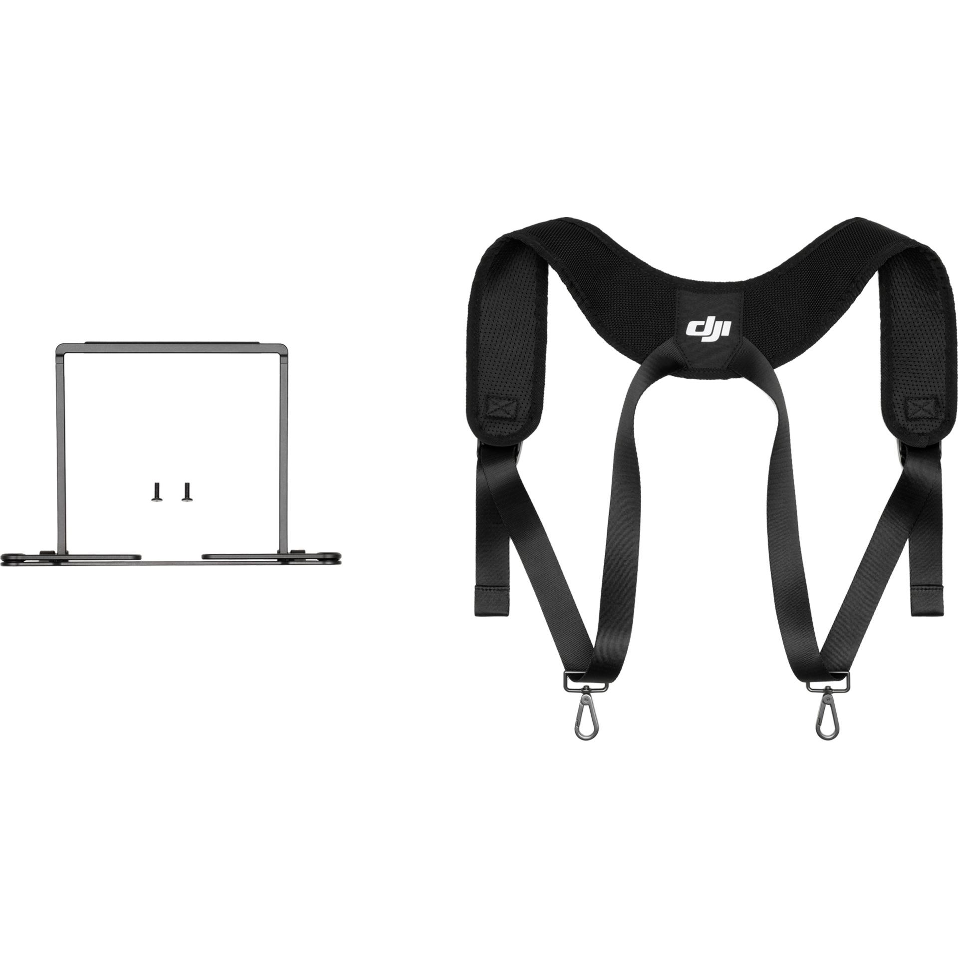 DJI RC Plus Strap and Waist Support Kit (Drohnen Zubehör Set, DJI RC, DJI Matrice 30), Drohne Zubehör, Schwarz
