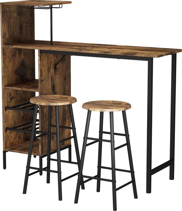 Actual product image Vicco Fyrk with 2 stools (121.5 x 40 x 120 cm)