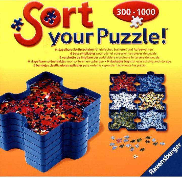 Produktbild Ravensburger Stapelbare Art Tabletts (1000 Teile)