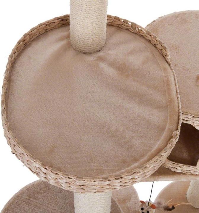 Actual product image zooplus Cat Tree Natural Home IV (192 cm, Beige)