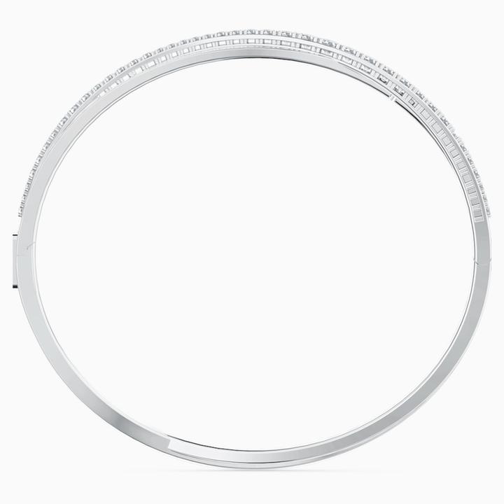 Produktbild Swarovski Twist Rows Armreif L (6.20 cm, Edelstahl)