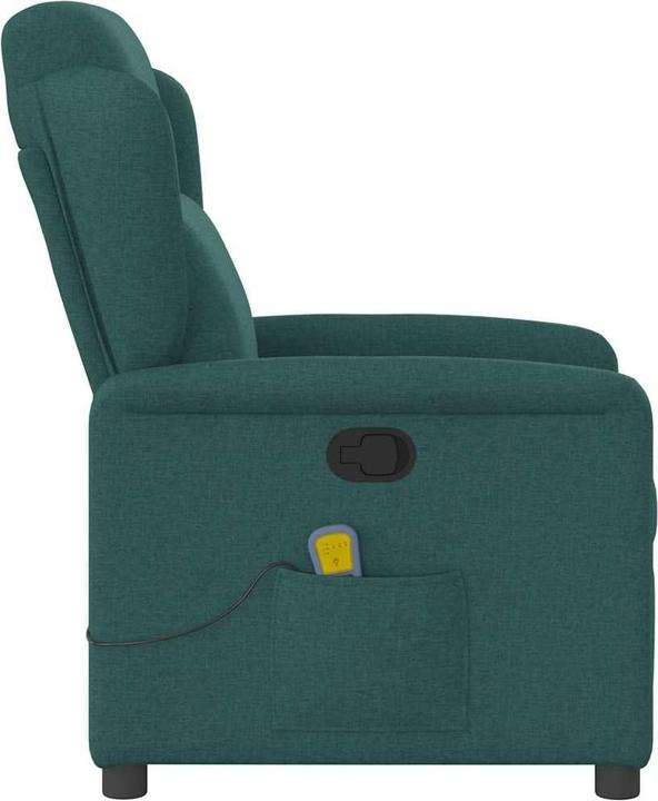 Immagine prodotto vidaXL Sedia da massaggio in tessuto verde scuro