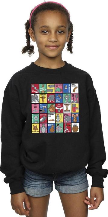 Produktbild Tom & Jerry Grid Squares Sweatshirt Mädchen (140, 146)
