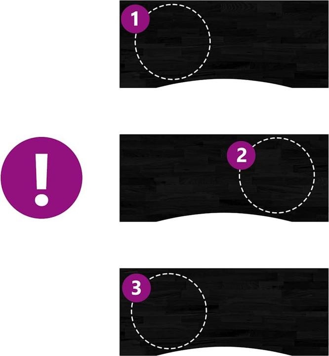 Image du produit vidaXL Schreibtischplatte (120 x 50 cm)