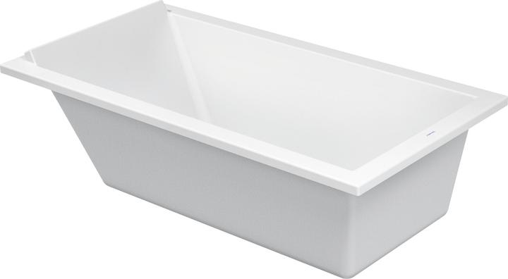 Image du produit Duravit Baignoire rectangulaire STARCK 1 dossier incliné 1700x900mm blanc (296 l, 170 cm, 90 cm)